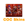 COC hero skins